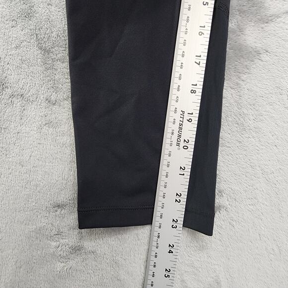 Nike Pants Womens S Black Dri-FIT Power Epic Lux Crop Leggings Drawstring Pocket - Picture 11 of 13